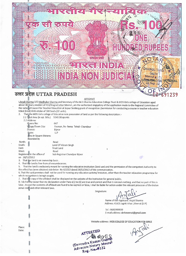 Affidavit